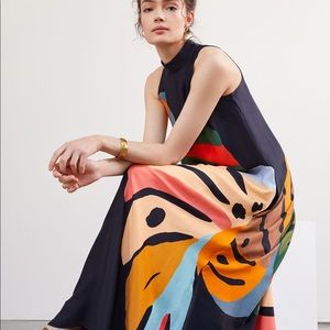 Farm Rio Sleeveless Floral Maxi Dress